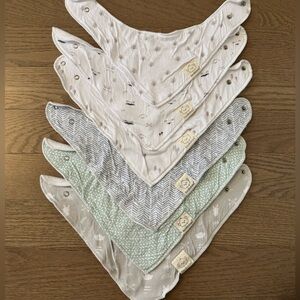 KeaBabies Bandana Bibs - Set of 6